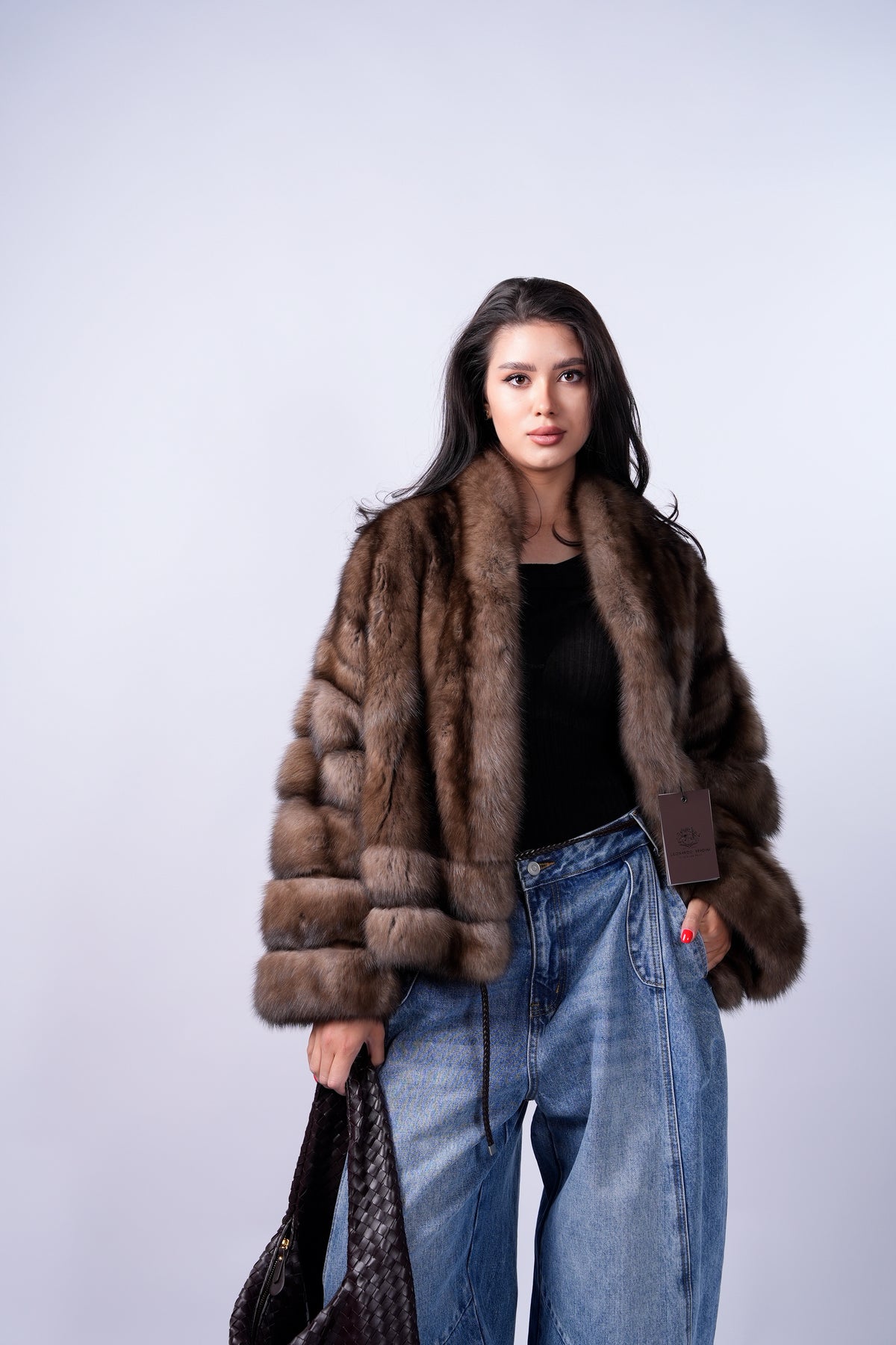Barguzinsky Sable Bomber Jacket