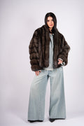 Barguzinsky Sable Bomber Jacket
